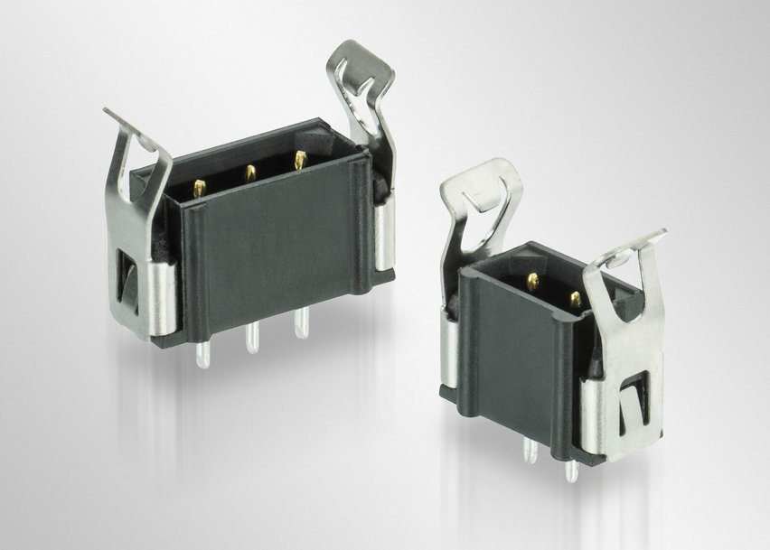 Conectores para inserción que resisten vibraciones y ofrecen las ventajas del proceso de soldadura por reflujo